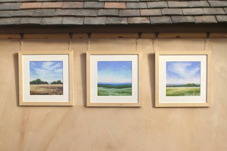Original Abstract Landscape Painting by Hannah Buchanan