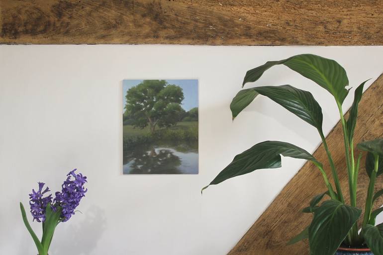 Original Figurative Landscape Painting by Hannah Buchanan