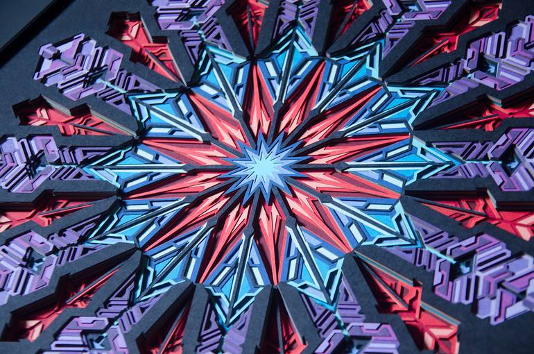 Original Abstract Geometric Sculpture by Zubin Jhaveri