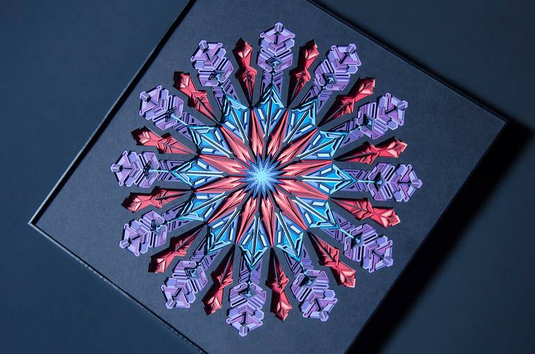 Original Abstract Geometric Sculpture by Zubin Jhaveri