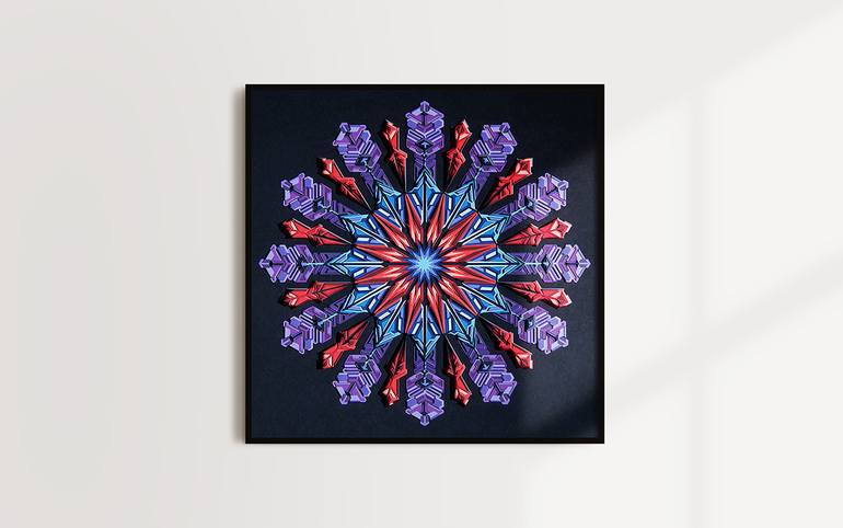 Original Abstract Geometric Sculpture by Zubin Jhaveri