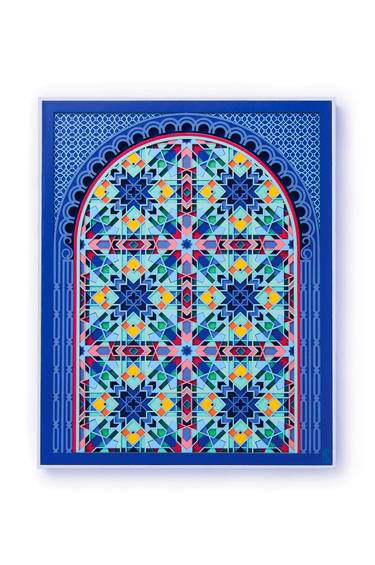 LABYRINTH II - Islamic Geometry Paper Art thumb