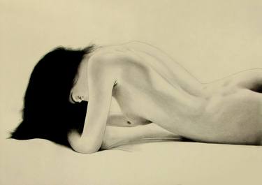Saatchi Art Artist Gianfranco Fusari; Drawing, “Nude #G991” #art