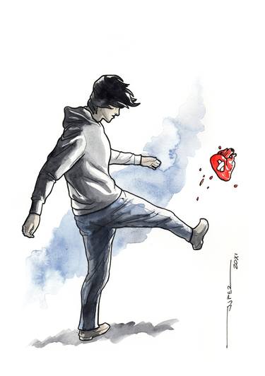 Original Love Drawings by Juan Jesús Fernández