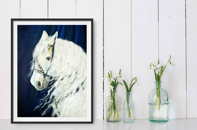 Original Fine Art Animal Painting by Lili Znak