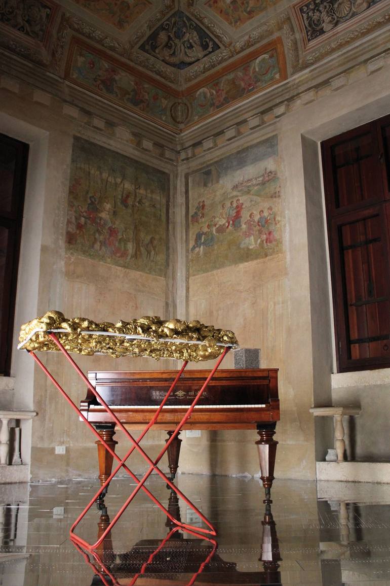 Original Abstract World Culture Sculpture by Wilhelm Roseneder