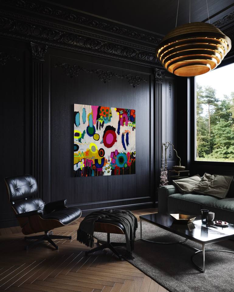 Original Abstract Expressionism Abstract Painting by Brenden Spivey