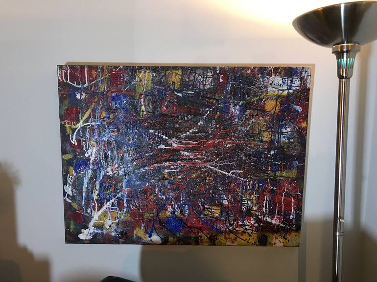 Original Abstract Expressionism Abstract Painting by Brenden Spivey