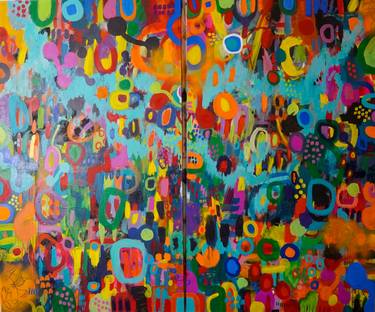 Original Abstract Paintings by Brenden Spivey