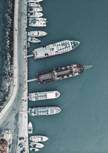 Print of Yacht Photography by Drony Official