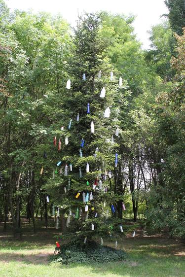 Original Street Art Nature Installation by Renate Egger