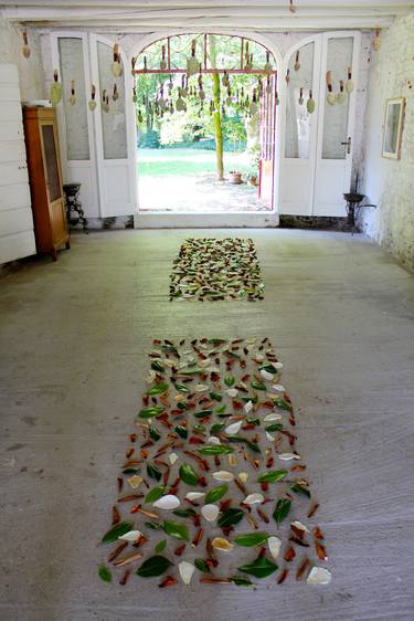 Original Conceptual Floral Installation by Renate Egger