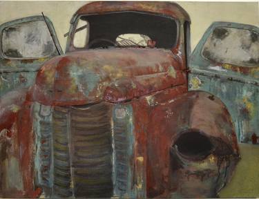 Print of Realism Automobile Paintings by Karina Vettorel