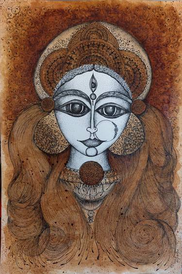 Original Women Drawings by Swadha Prasad