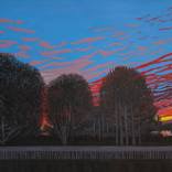 Winter Sunset by janet darley
