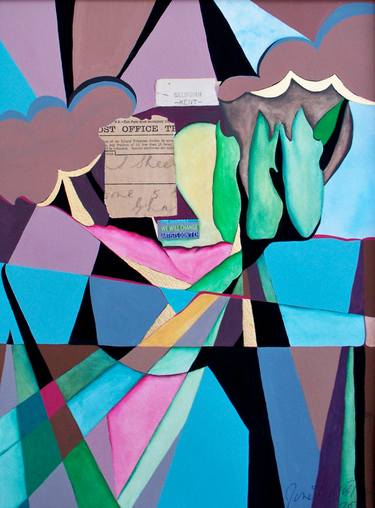 Original Abstract Paintings by Janet Darley