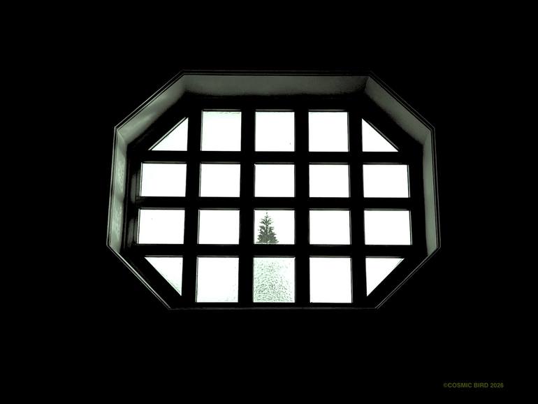 Original Architecture Photography by Cosmic Bird Barbara Parise | Art Nouveau Art on Other | A WINDOW AND FARTHER