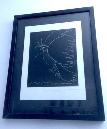Print of Animal Drawings by Barbara Parise aka Cosmic Bird