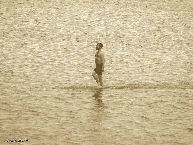 BACK-WALKING ON WATER MAN - Limited Edition of 4