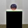 "LOVE POEM" with presentation plinth with internal light, frosted glass, and perspex cap. Price is excluding presentation plinth