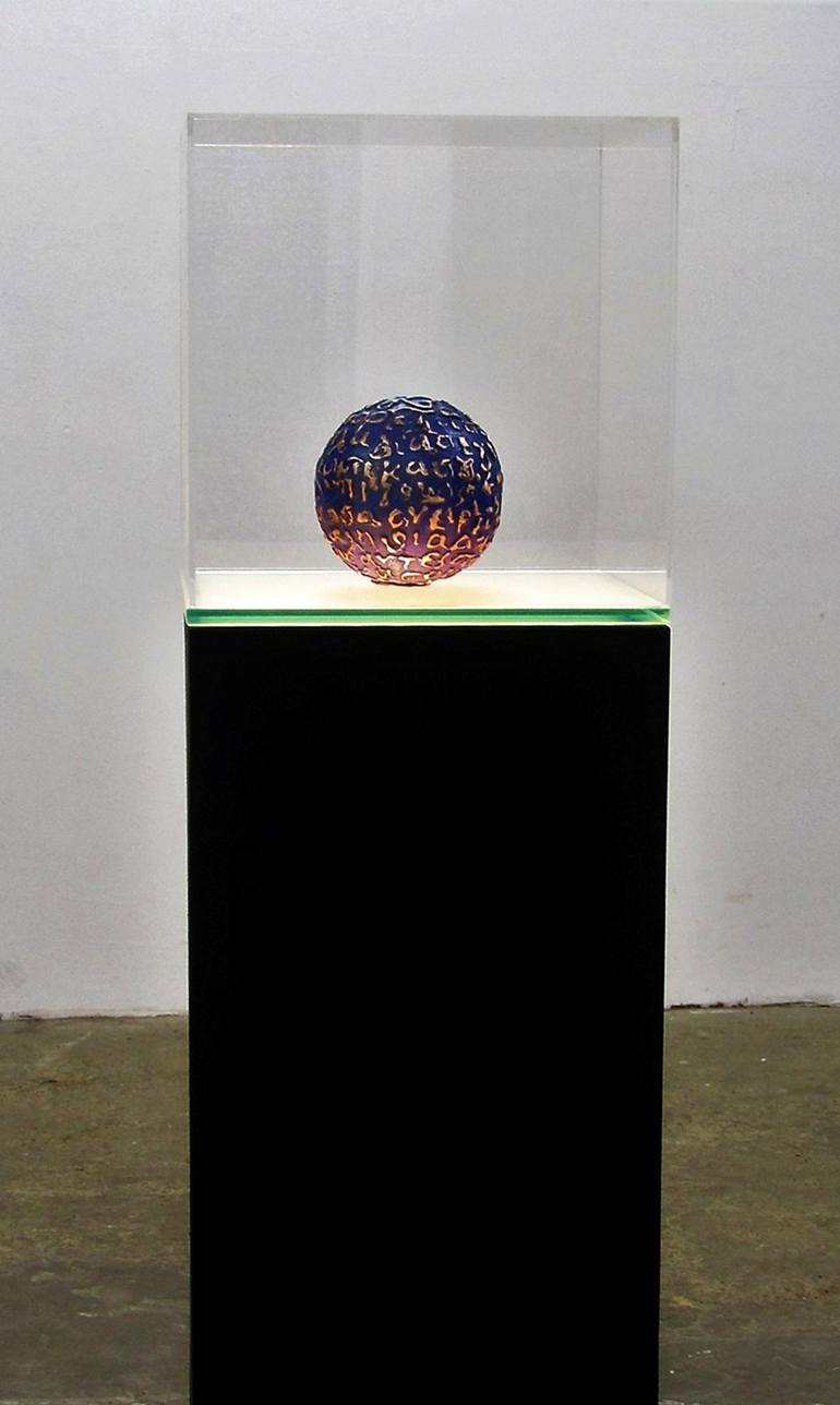 Original Conceptual Love Sculpture by Stavros Kotsireas
