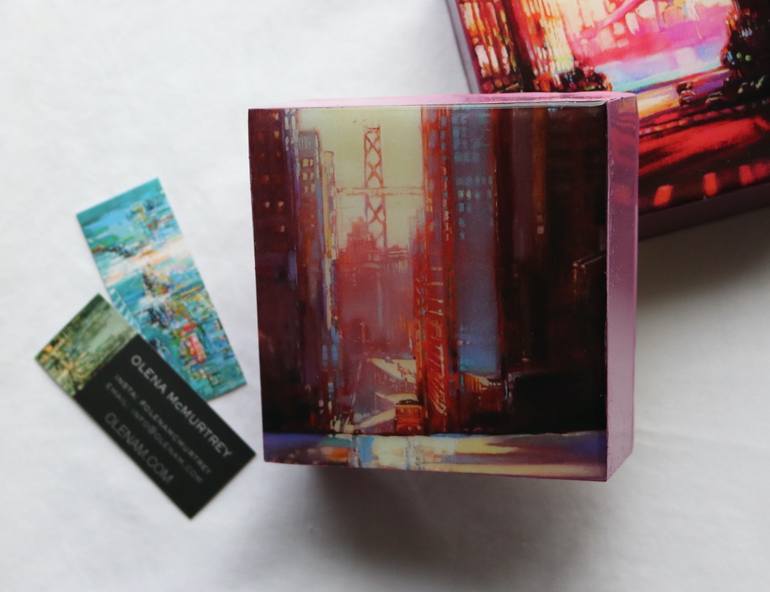 Original Other Cities Painting by Olena Mcmurtrey