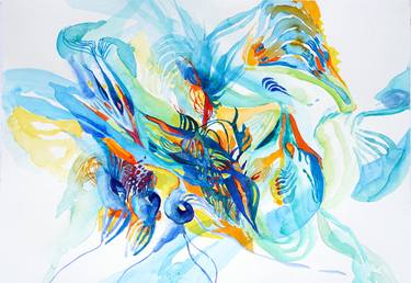 Original Abstract Paintings by Carolina Goedeke