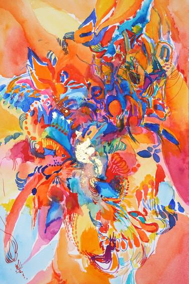 Original Expressionism Abstract Paintings by Carolina Goedeke