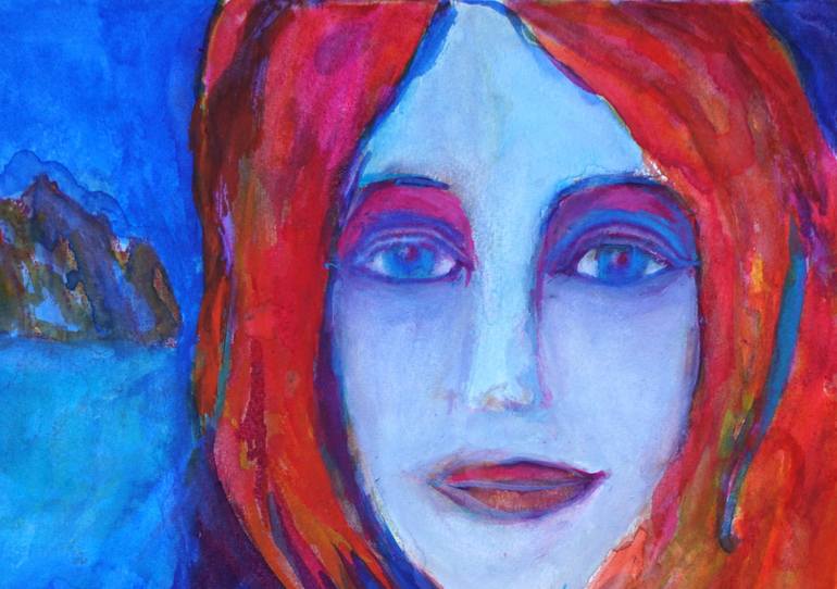 Original Figurative Women Painting by Carolina Goedeke