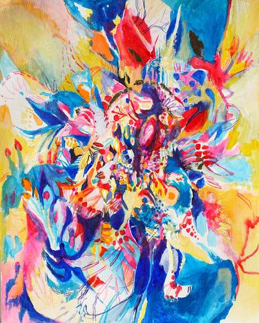 Original Expressionism Abstract Paintings by Carolina Goedeke