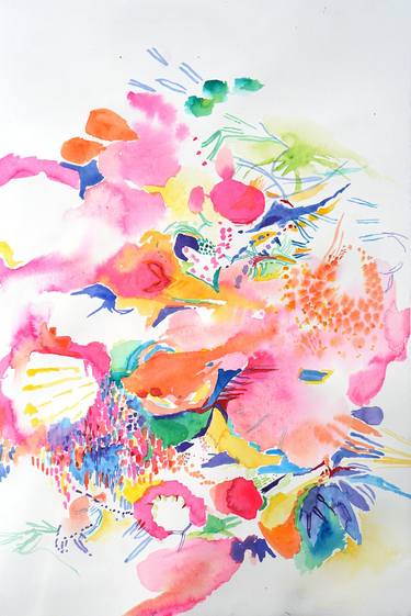 Original Floral Paintings by Carolina Goedeke