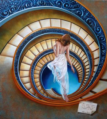 Original Figurative Architecture Paintings by Fatima Marques