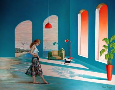 Original Interiors Paintings by Fatima Marques