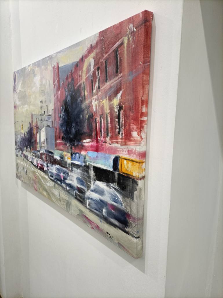 Original Contemporary Cities Painting by Alfredo Pini