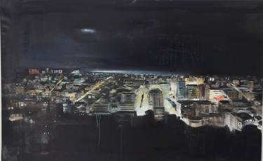 Print of Cities Paintings by Alfredo Pini