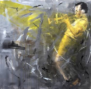 Print of Figurative Music Paintings by Alfredo Pini