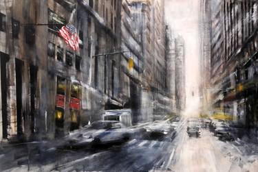 Print of Cities Paintings by Alfredo Pini