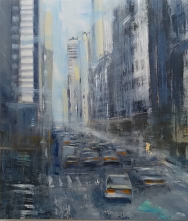 Original Cities Paintings by Alfredo Pini