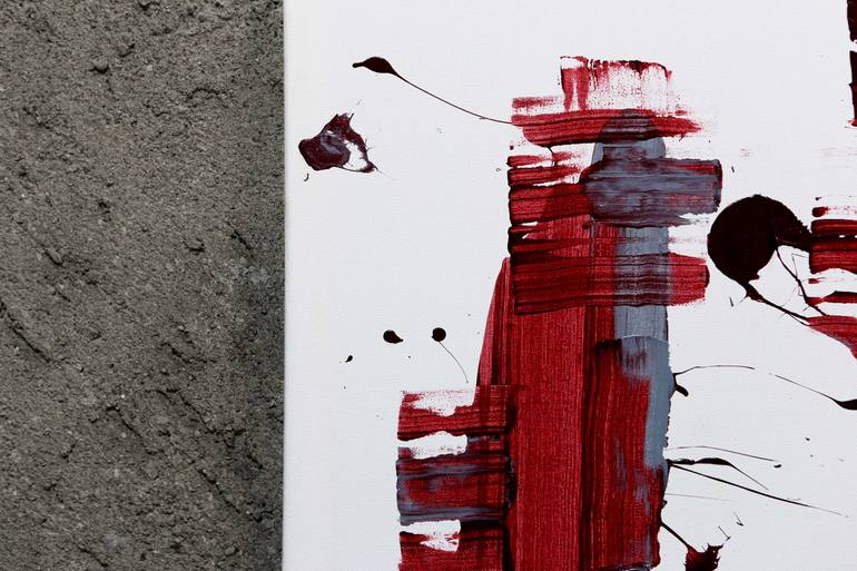 Original Abstract Painting by Anna Invernizzi