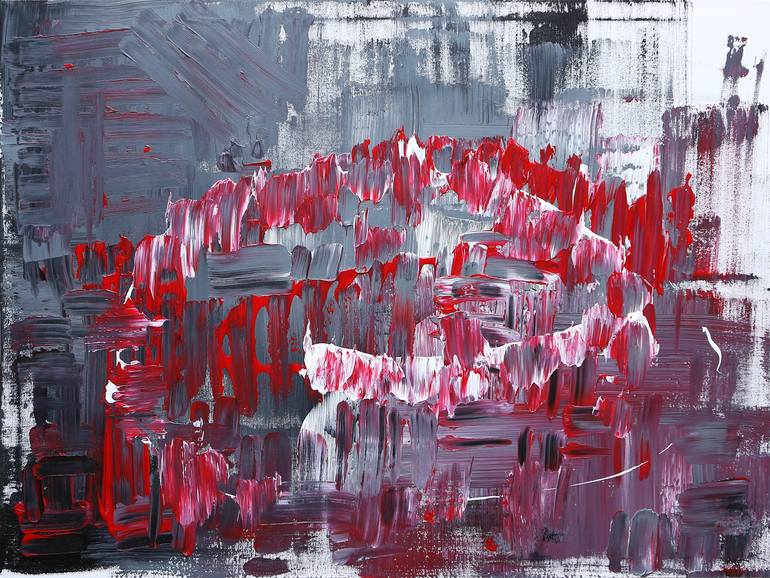 The incomplete kiss Painting by Anna Invernizzi | Saatchi Art