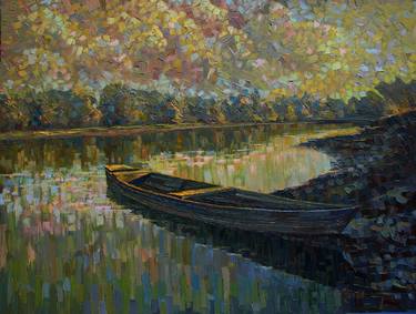 Print of Boat Paintings by Ruslan Chugai