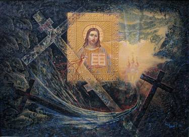 Print of Conceptual Religion Paintings by Ruslan Chugai