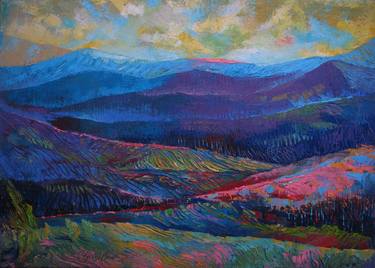 Print of Expressionism Nature Paintings by Ruslan Chugai