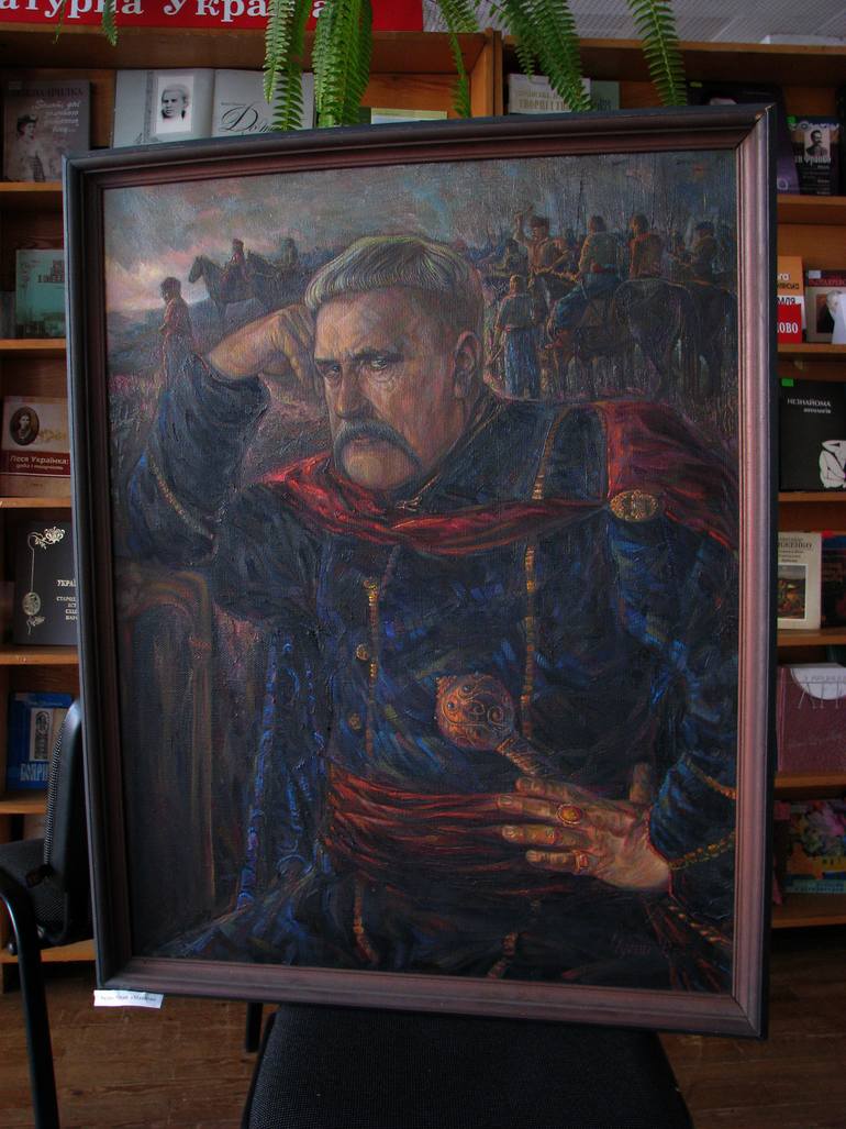Original Conceptual People Painting by Ruslan Chugai