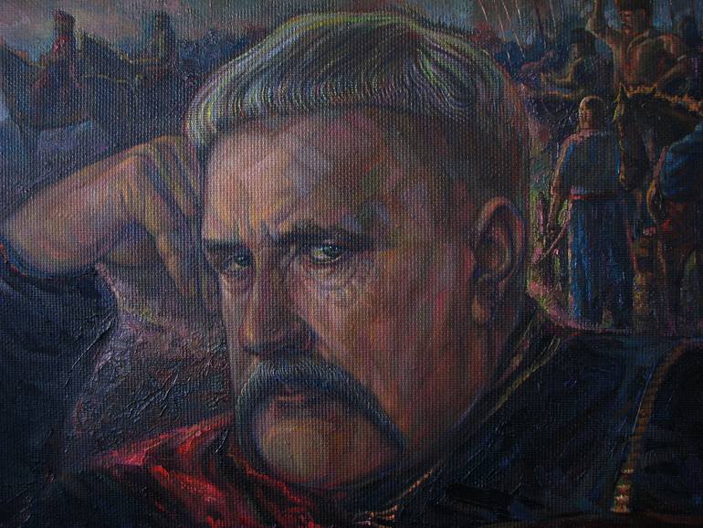 Original Conceptual People Painting by Ruslan Chugai