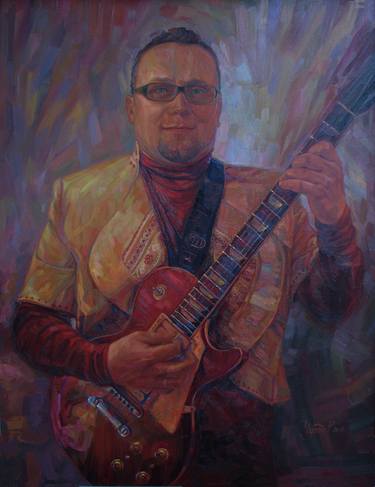 Print of Music Paintings by Ruslan Chugai