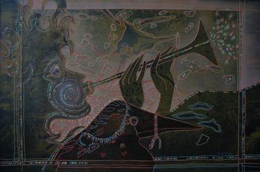 Print of Conceptual Music Paintings by Ruslan Chugai