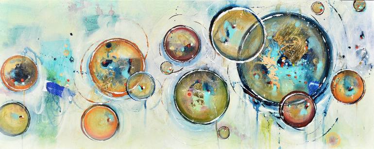 Print of Abstract Expressionism Abstract Paintings by Cynthia Ligeros