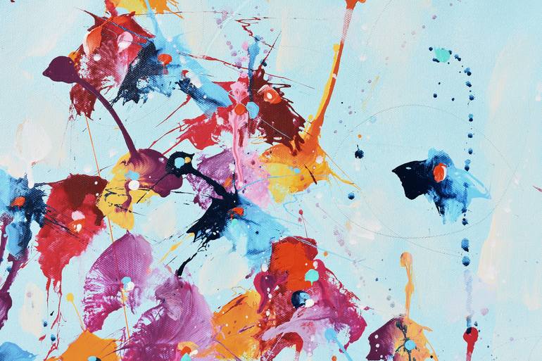 Original Contemporary Abstract Painting by Cynthia Ligeros
