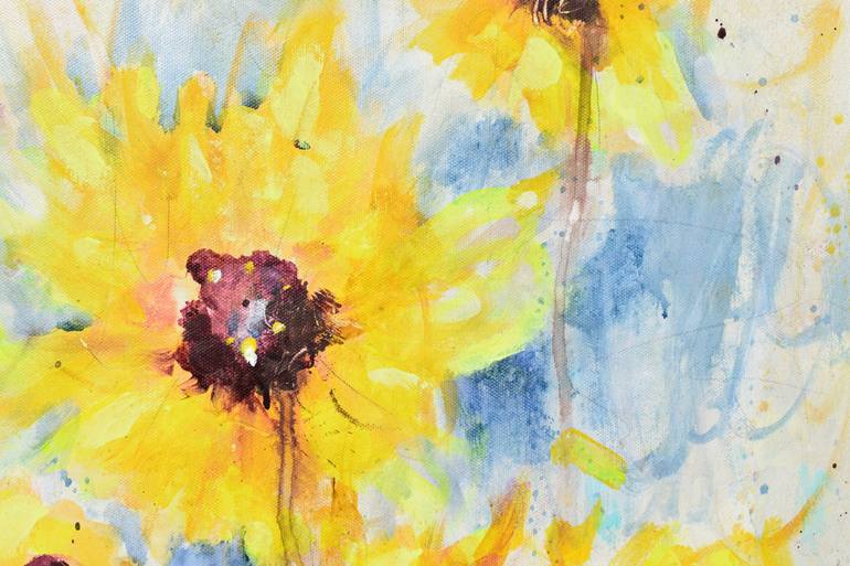 Original Contemporary Abstract Painting by Cynthia Ligeros